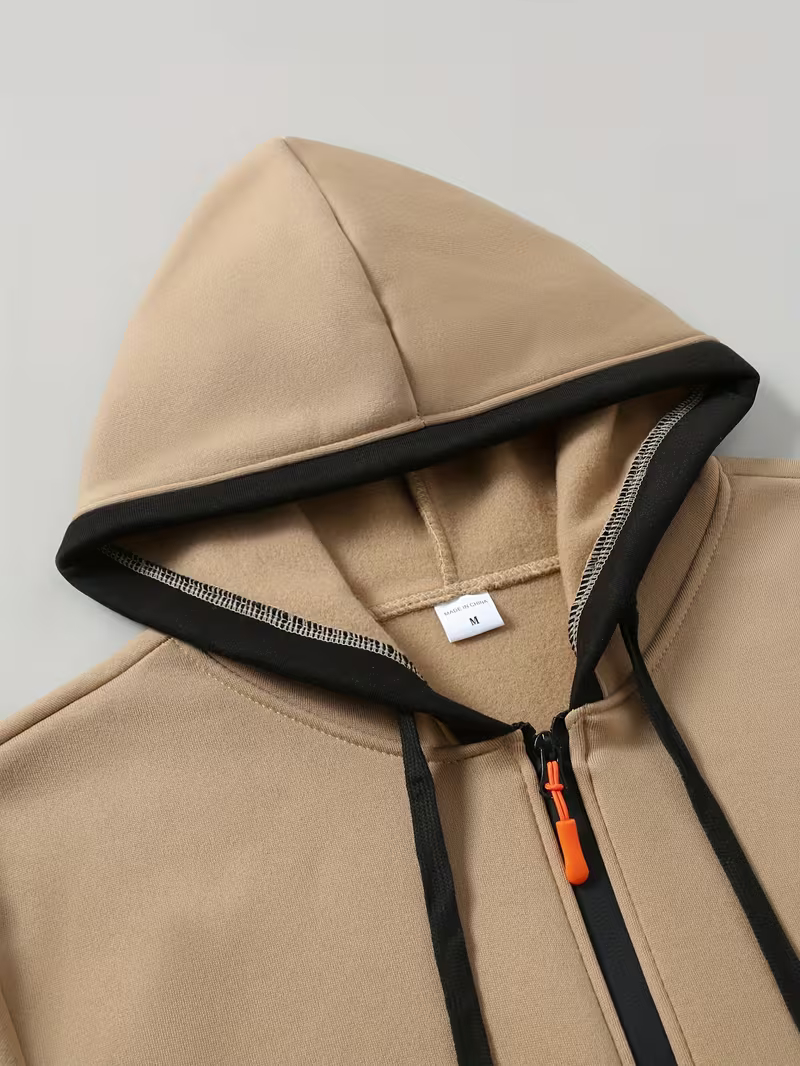 Casaco Henley masculina