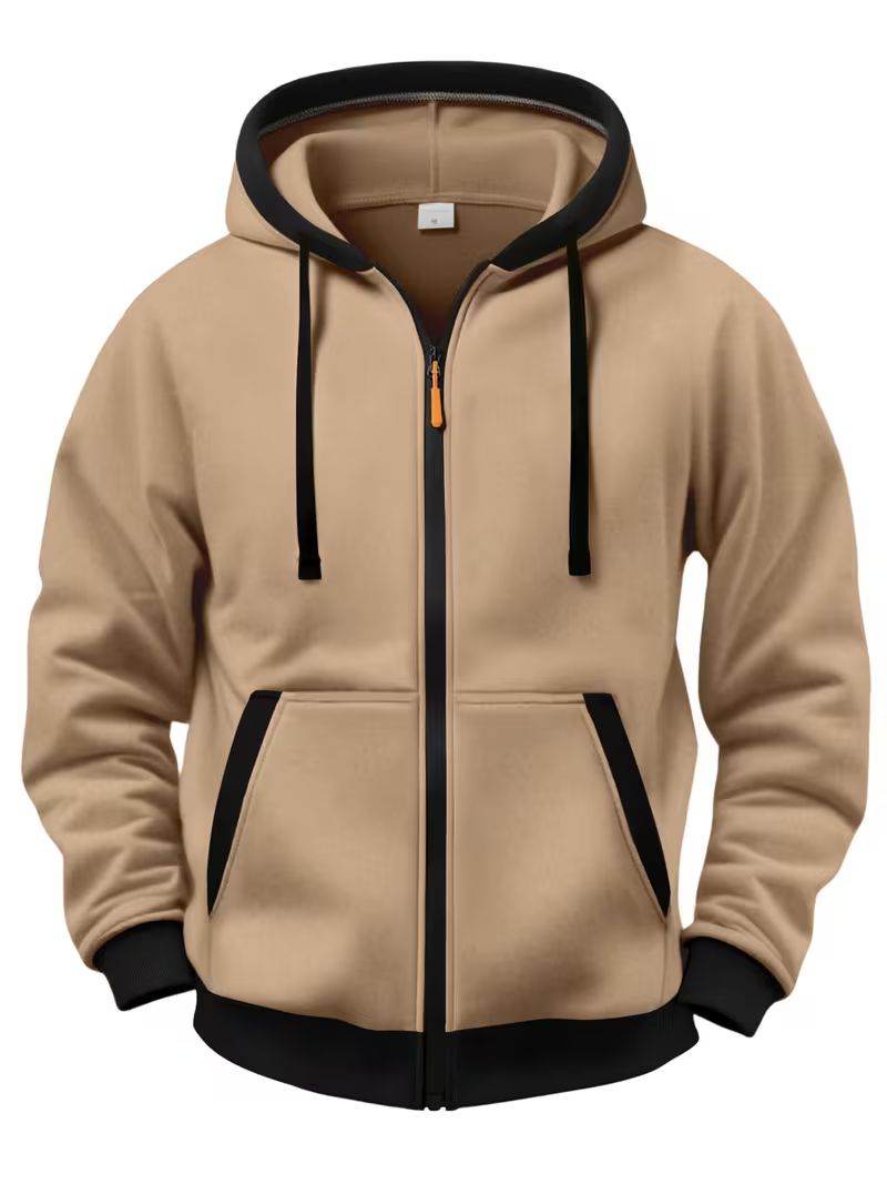 Casaco Henley masculina